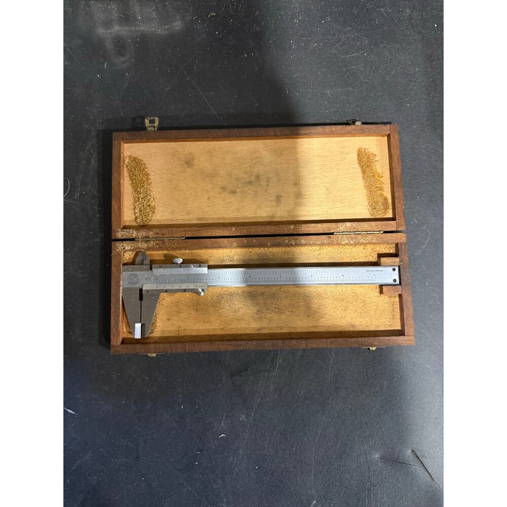 Etalon Rolle Switzerland 7”Caliper 1/128-1/1000 Roch Rustless Tempered